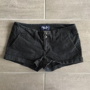 American Eagle black shorts size 00